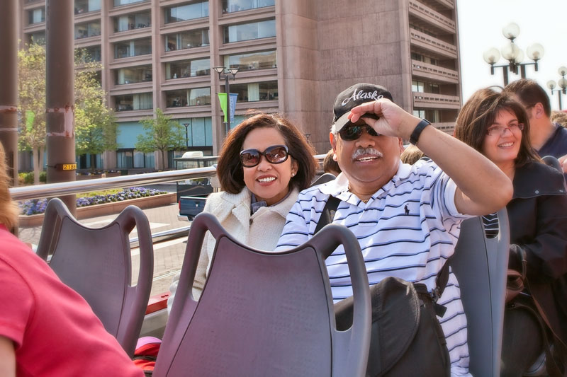 fun on a double decker