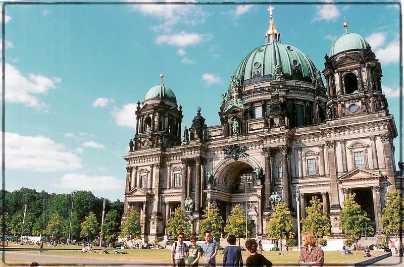 The Berlin Cathedral,  Berliner Dom, the largest Protestant church in Germany.