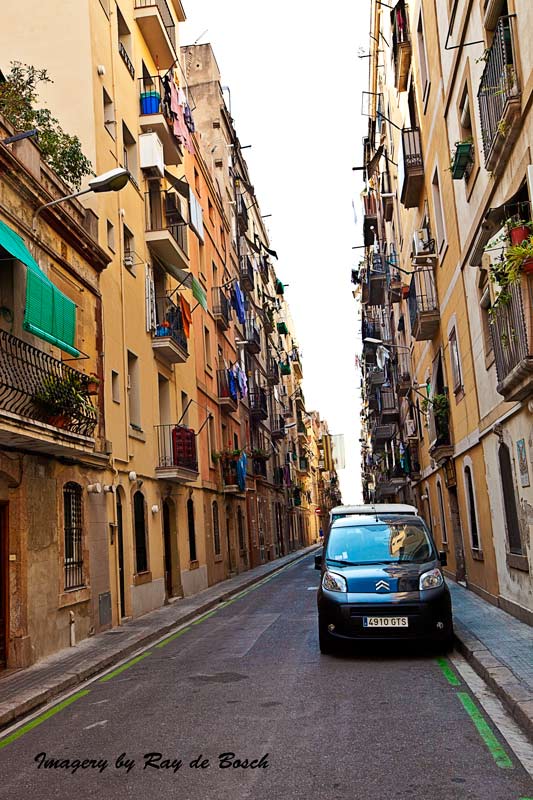 Barcelona street scene