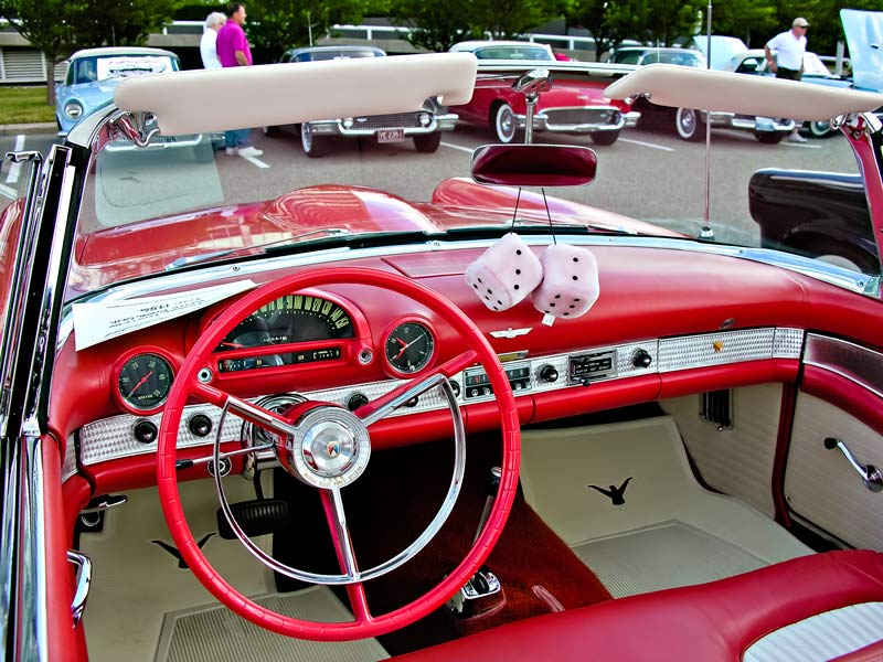 56 TBird convertible