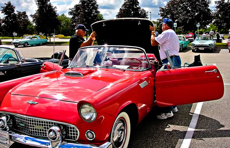 56 TBird with removable hardtop