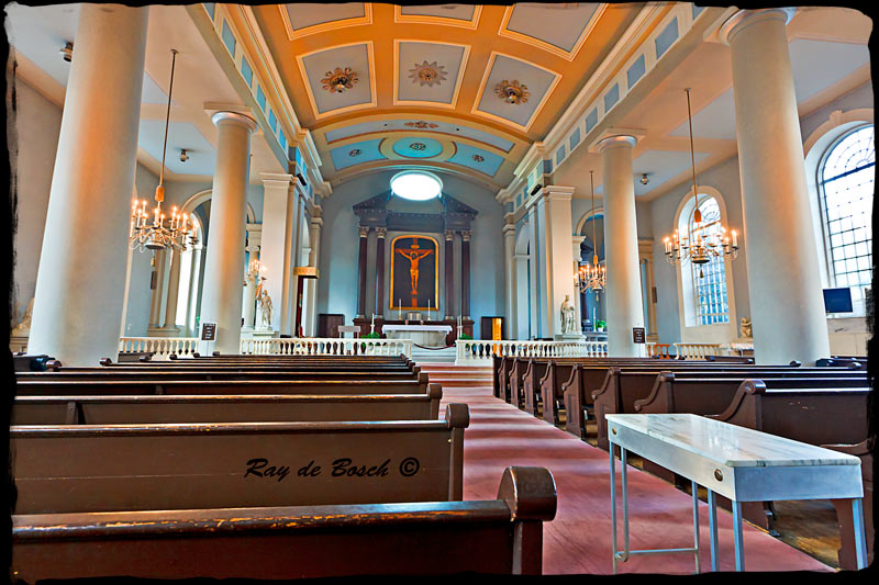 Inside the Old Cathedral of St. Louis,  King of France