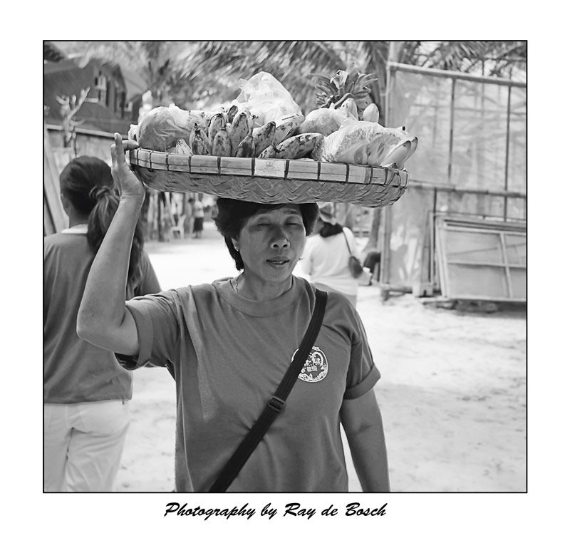  a fruit vendor