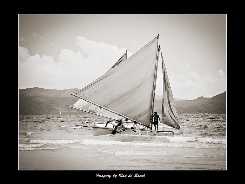 a pleasure boat...called a banka