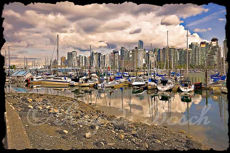 Vancouver BC  skyline
