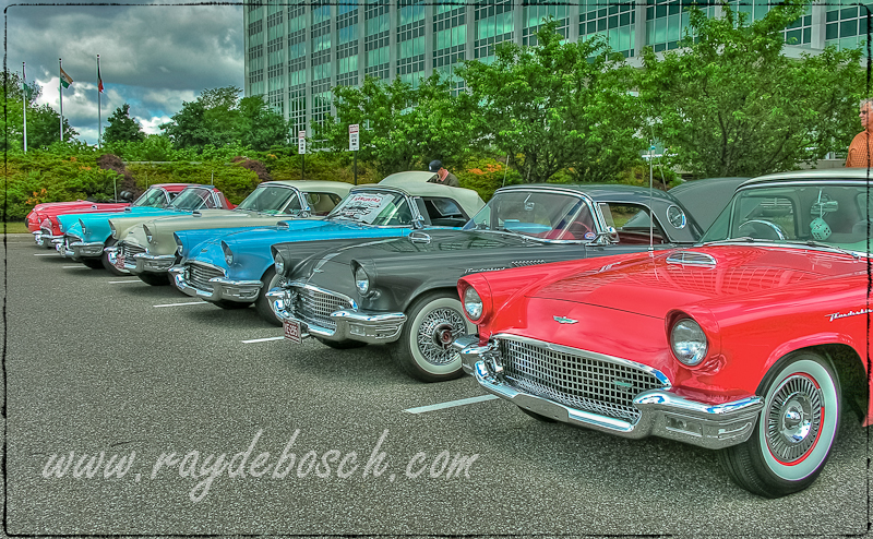 T-Birds at Ford World Headquarters