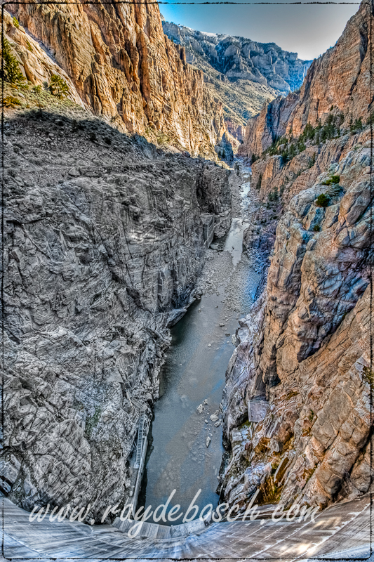 Morning at Buffalo Bill Dam, WY