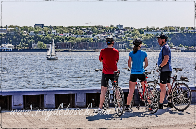 at St. lawrence Riverfront, Quebec