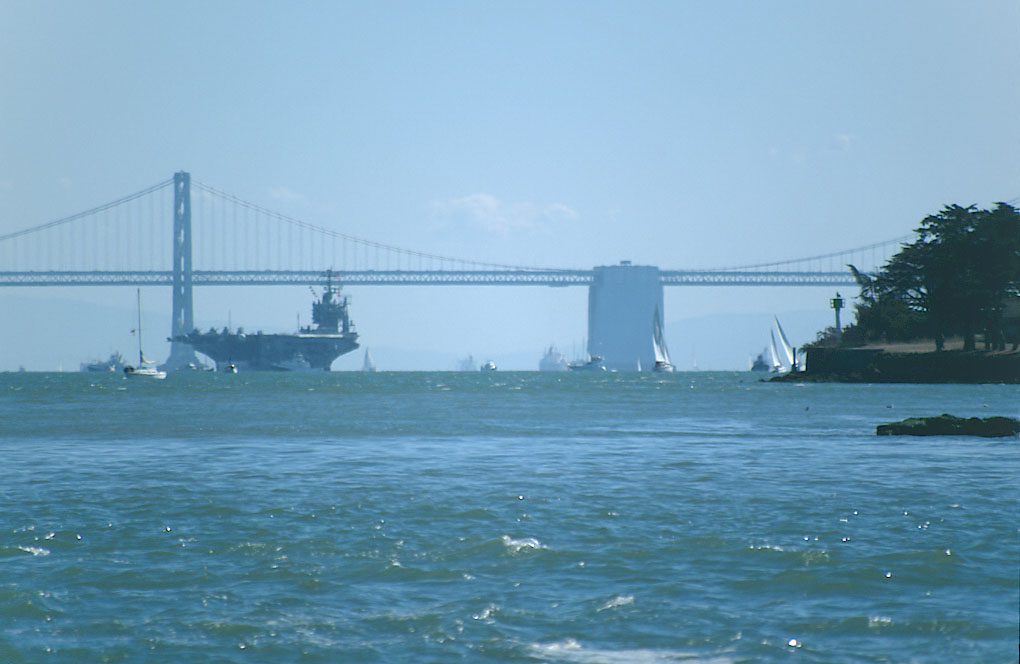 3-04-Abraham Lincoln at the Bay Bridge