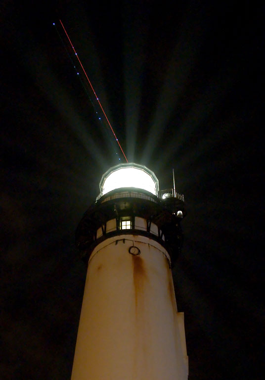 Pigeon Point Lighthouse at Night