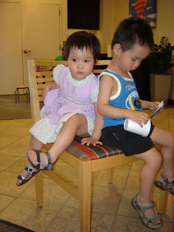 在銀行 lobby