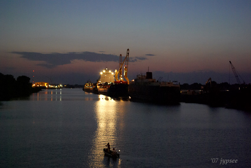 night fishing