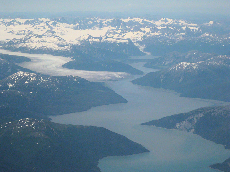 Taku Glacier from the Air (0459L)