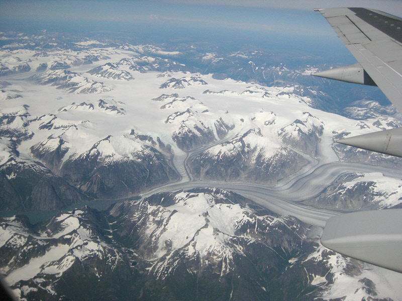 Dawes Glacier From the Air (0466L)