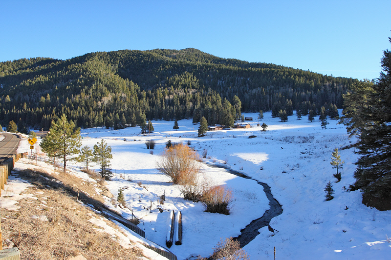 Snow in the Jemez, East Fork (5540)