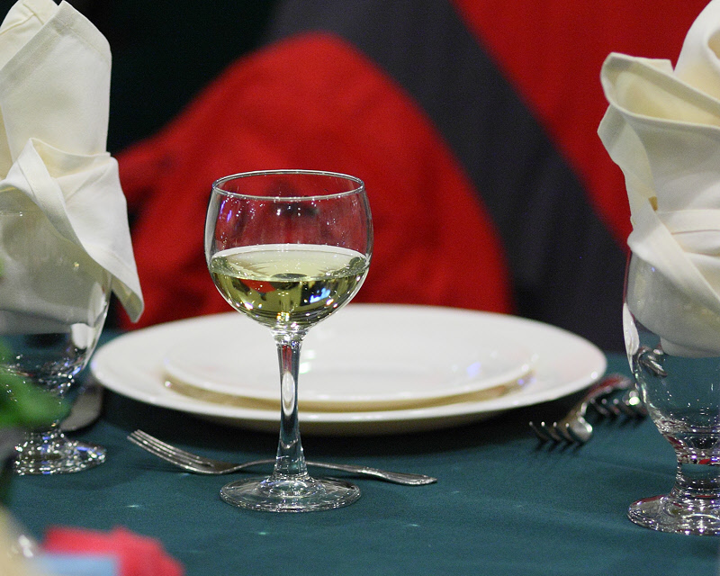 Wine Glass at Table (6919)
