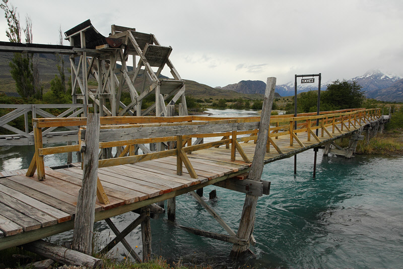 Wooden Bridge and Water Wheel (3455)