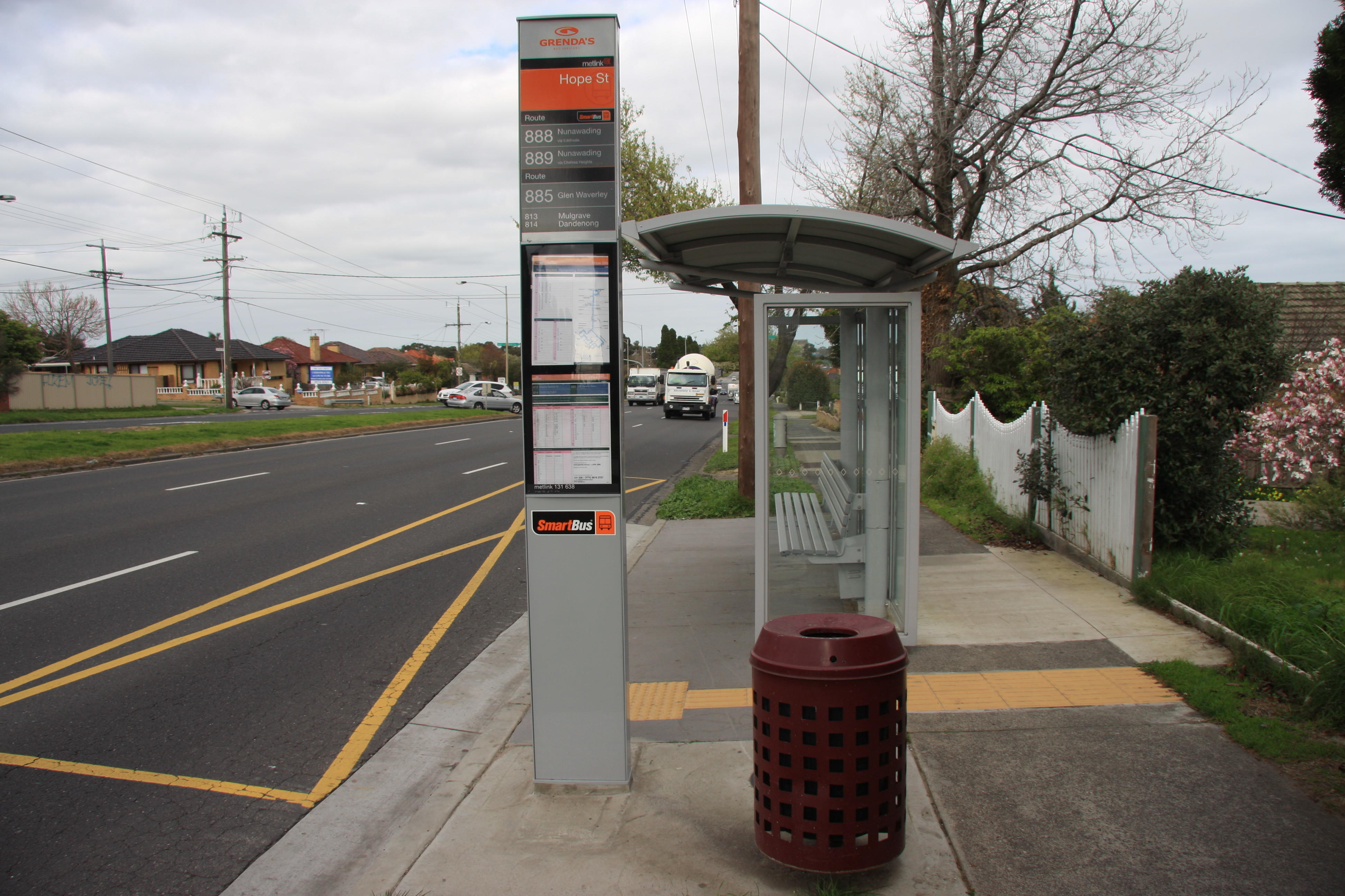 18 Bus stop