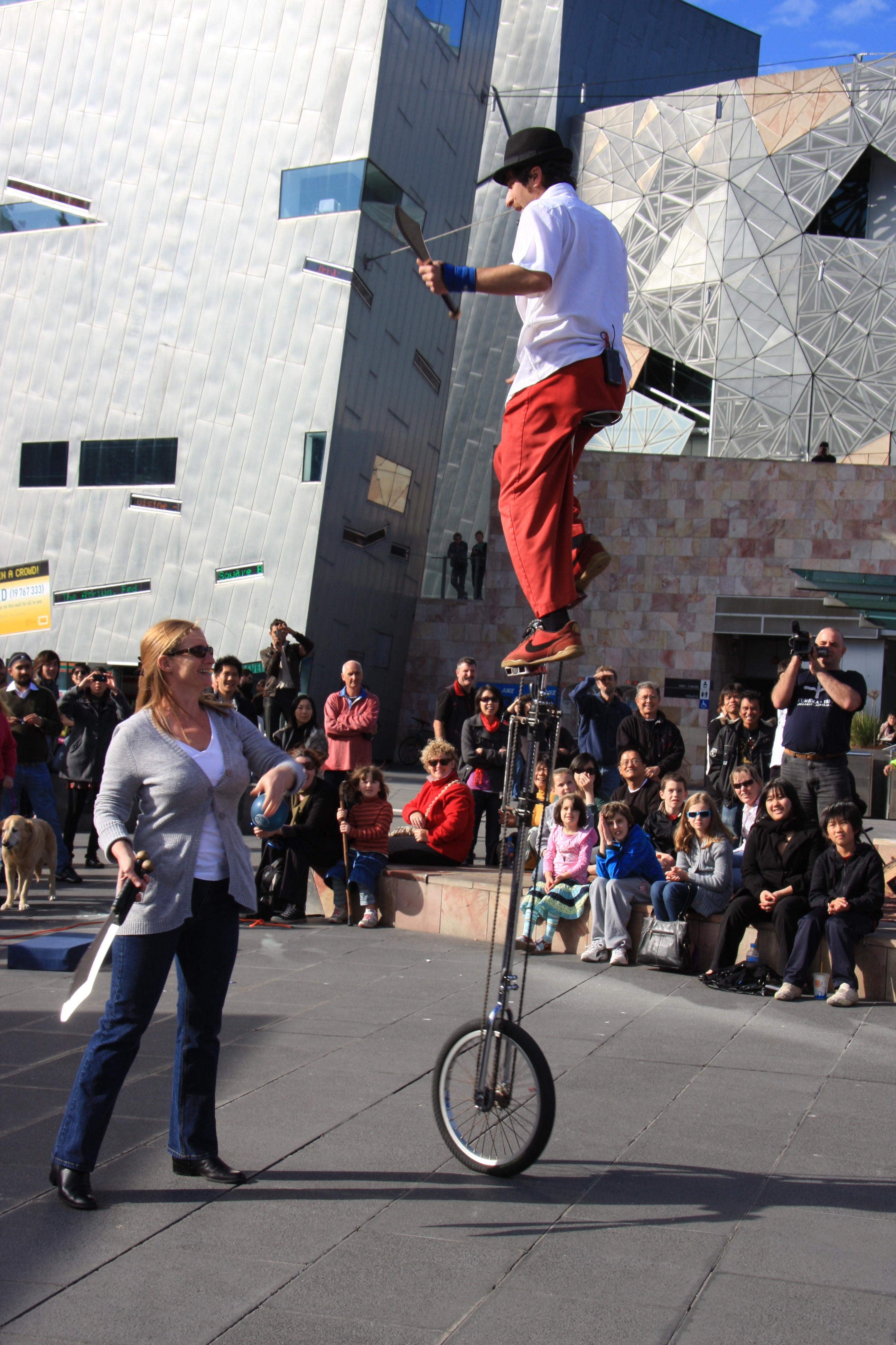 23 Unicyclist