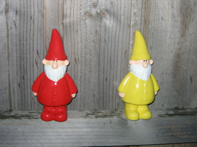 3 july My new garden gnomes