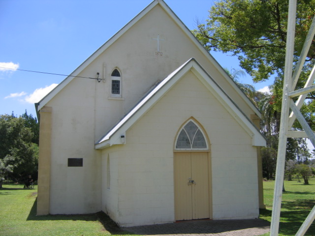 The church entrance