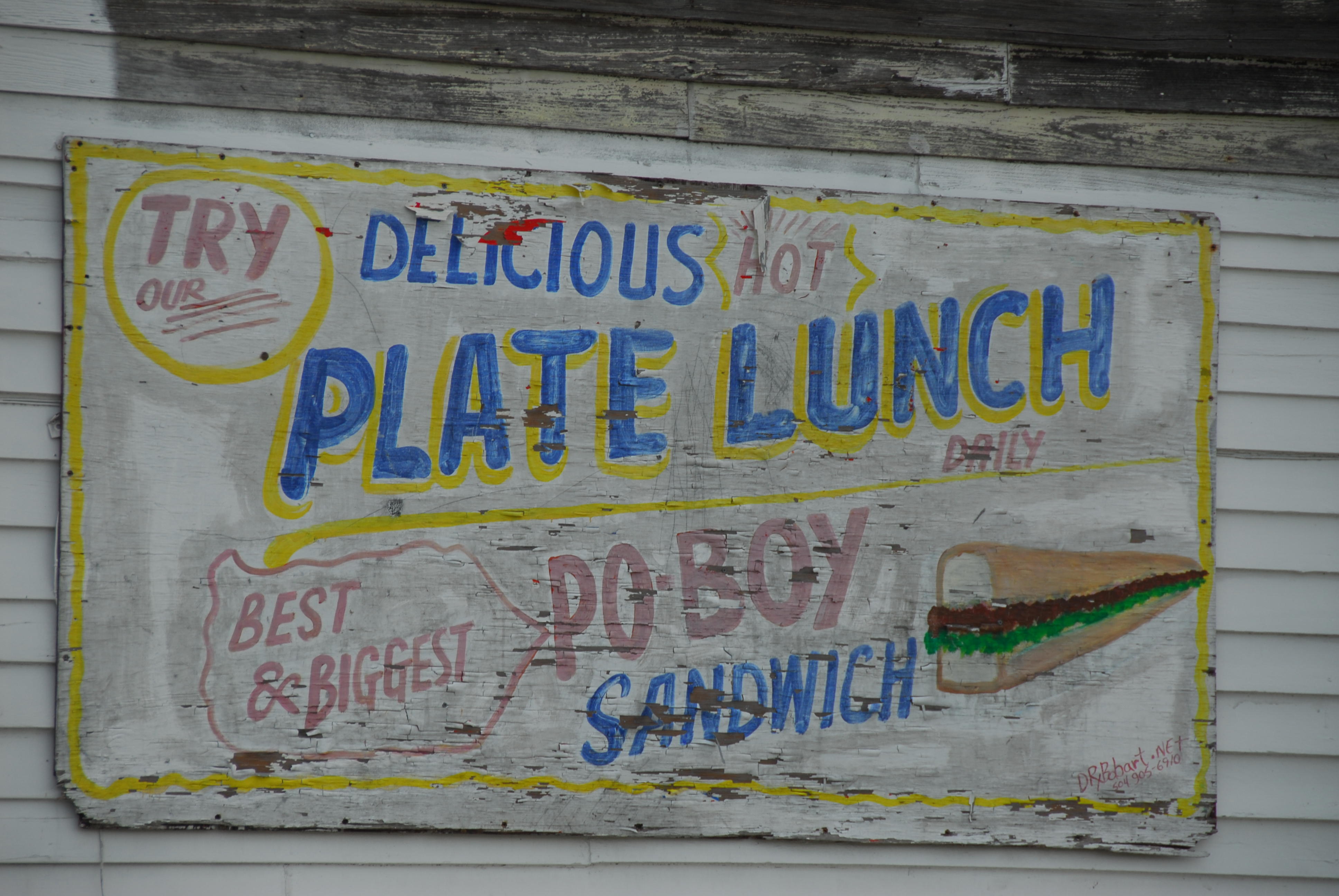 Plate Lunch (Elizabeths Cafe)