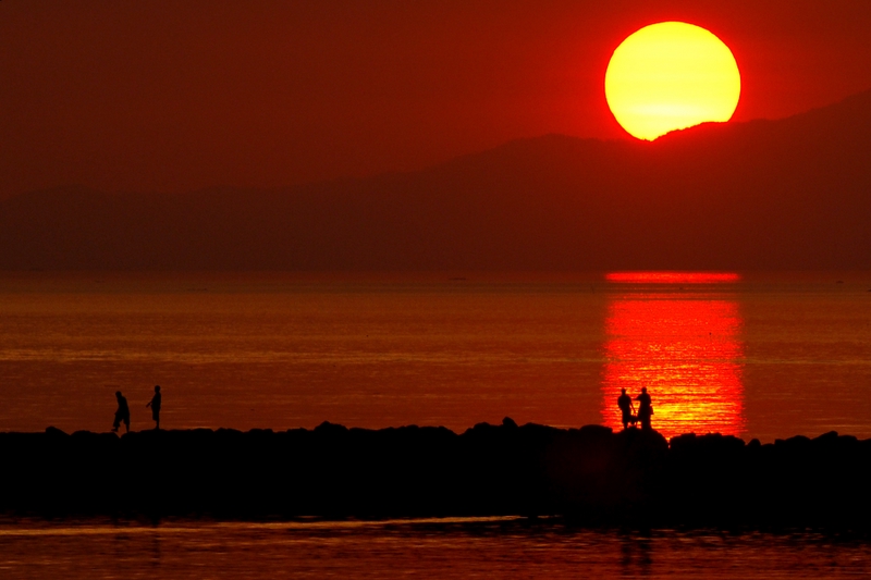 Sunset at Manila Bay