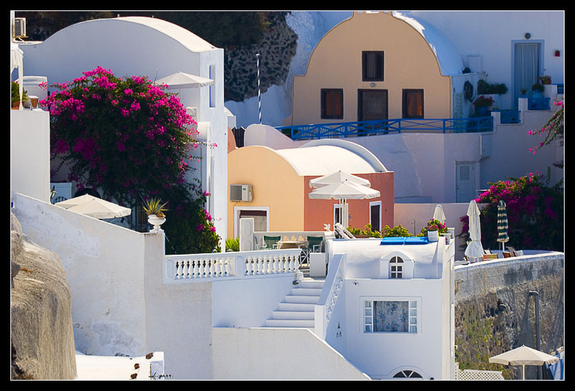 Typical Santorini Houses