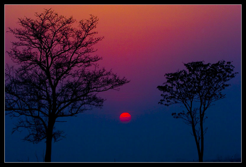 Sunset (3) Half Sun
