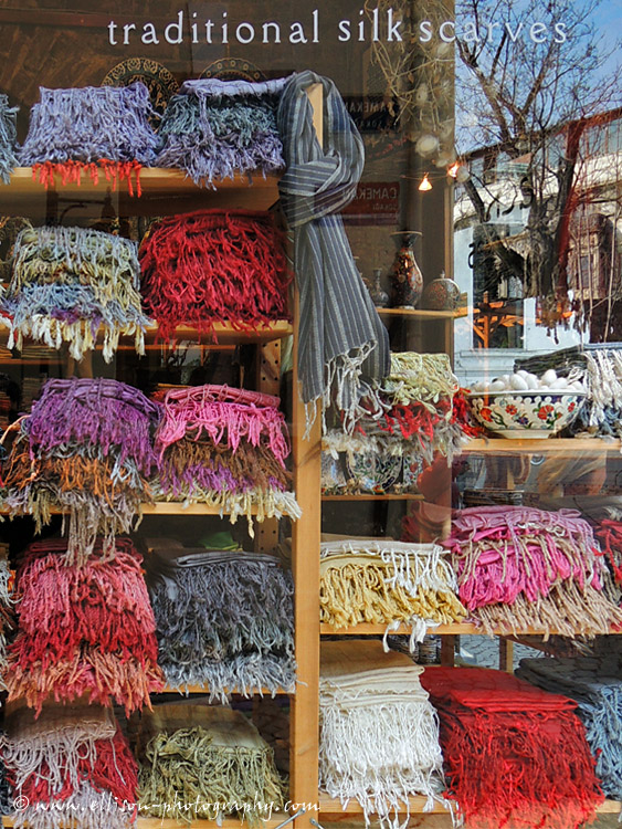 Galata scarf shop