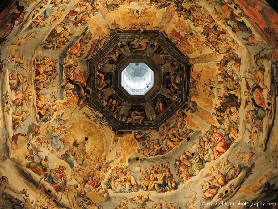 ceiling of the Duomo of the Cattedrale di Santa Maria del Fiore