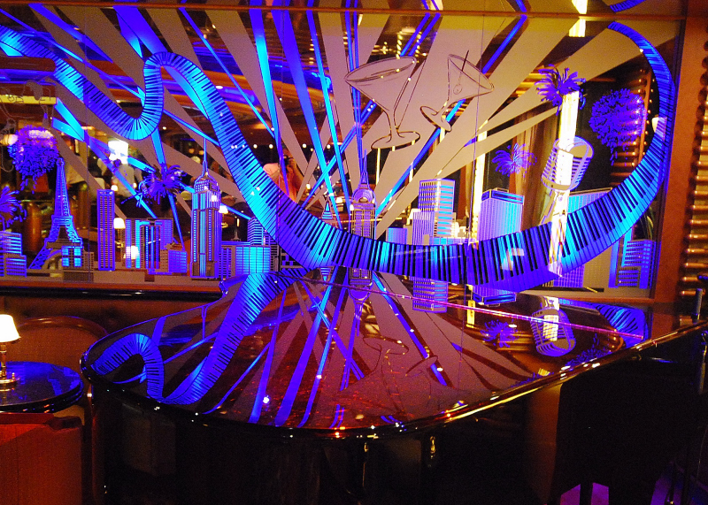 Piano Bar, Emerald Princess