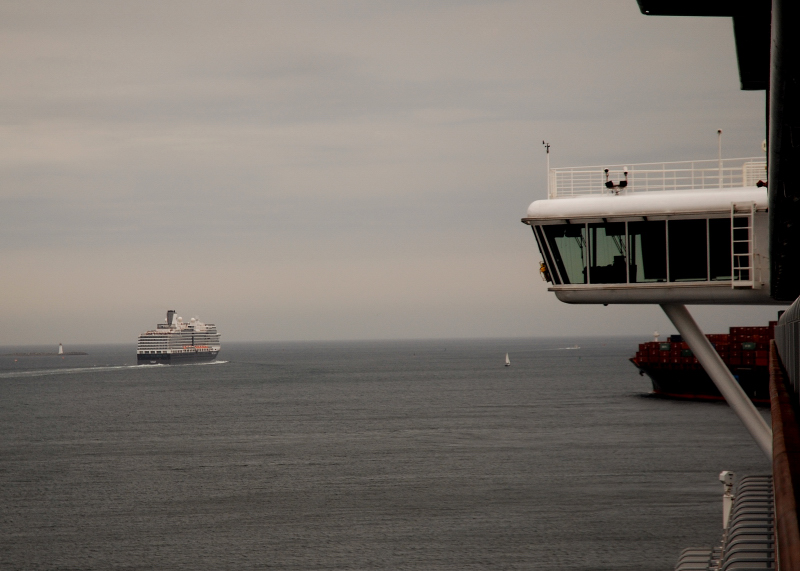 Heading out to sea