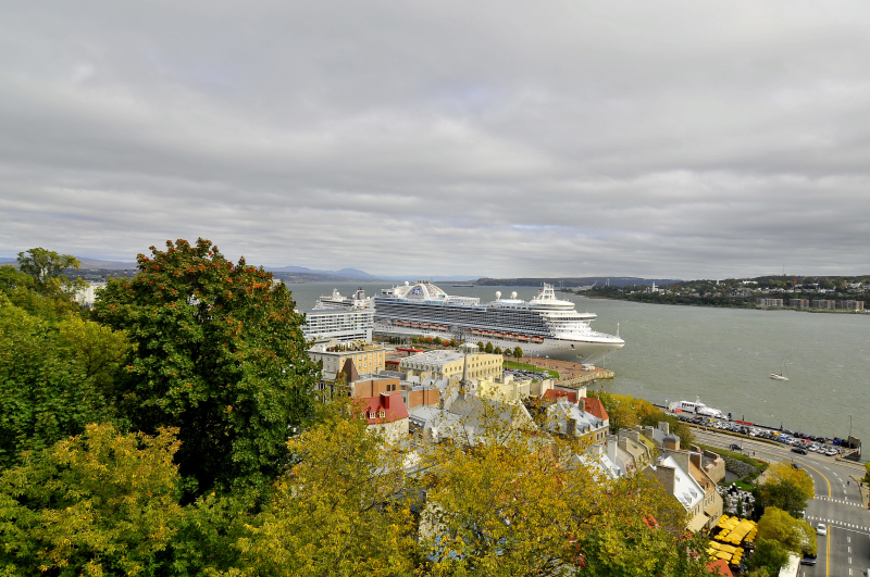 The St. Lawrence looking east