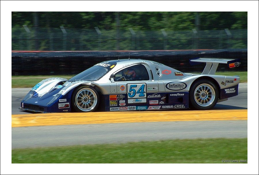 Rolex 03 Chevy-powered Doran JE4 Daytona Prototype of Bell Motorsports, drivers Terry Borcheller  & Forest Barber