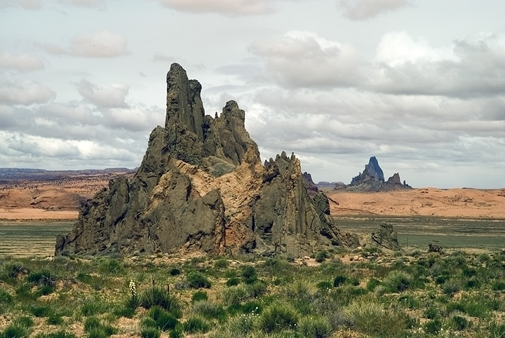 This is Church Rock, another nearby volcanic plug.
