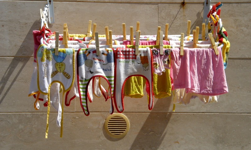 Washday scenes