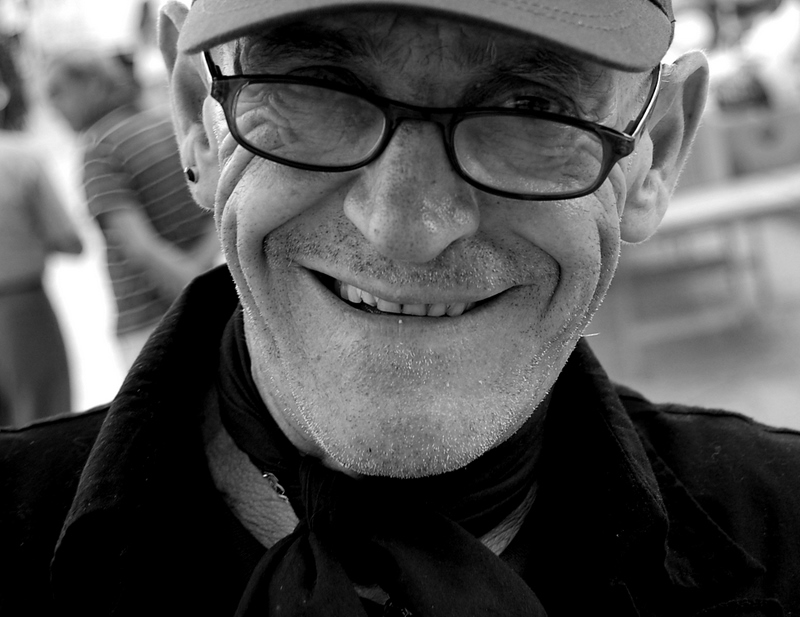 Street people in b&w