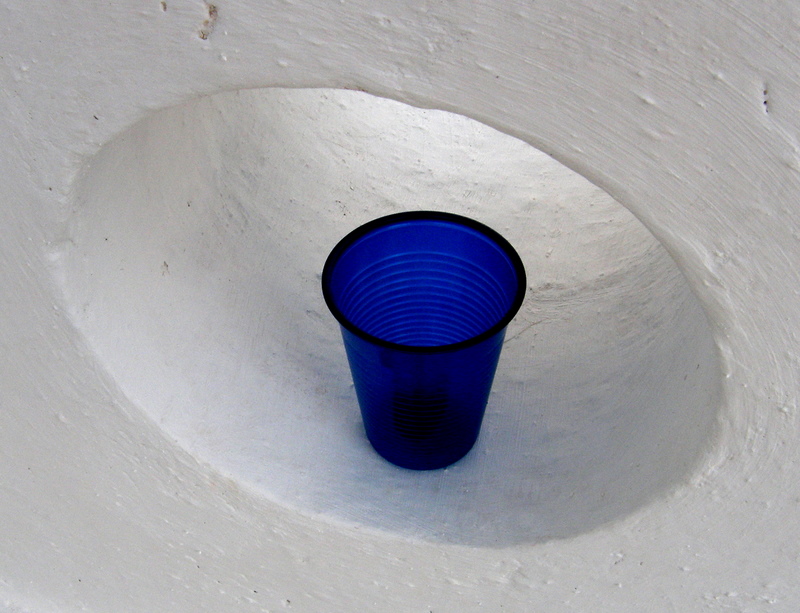  blue glass