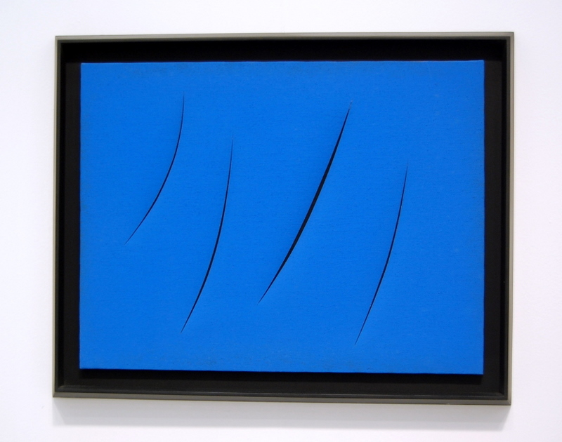 Concetto spaziale - Lucio Fontana  - Italian painter