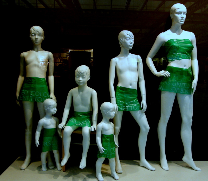 The green Benetton family