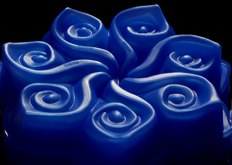 Blue abstract