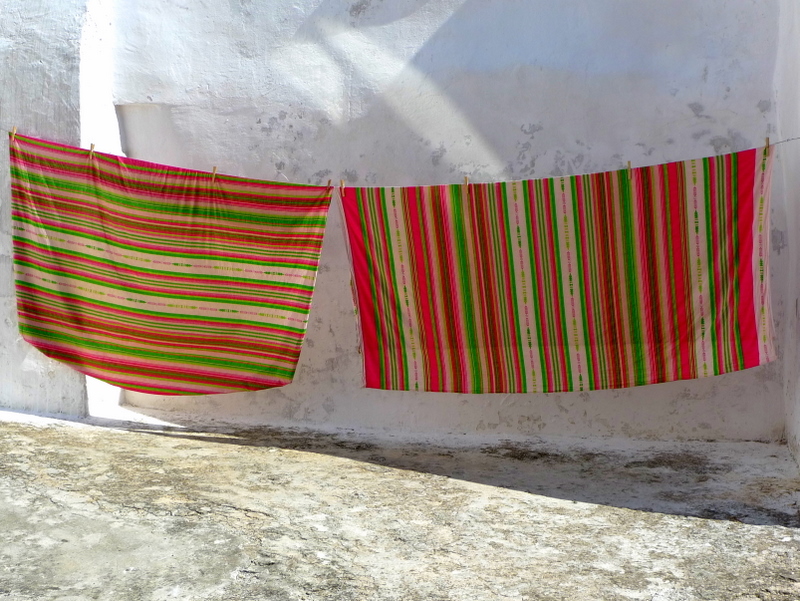 Abstract Washday scenes