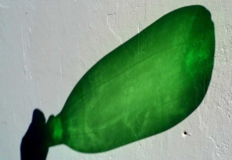 Green Plastic Bottle