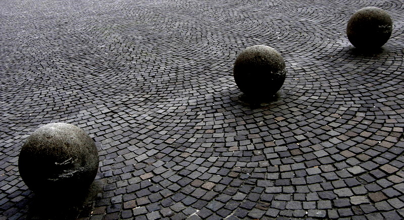 Abstract in street