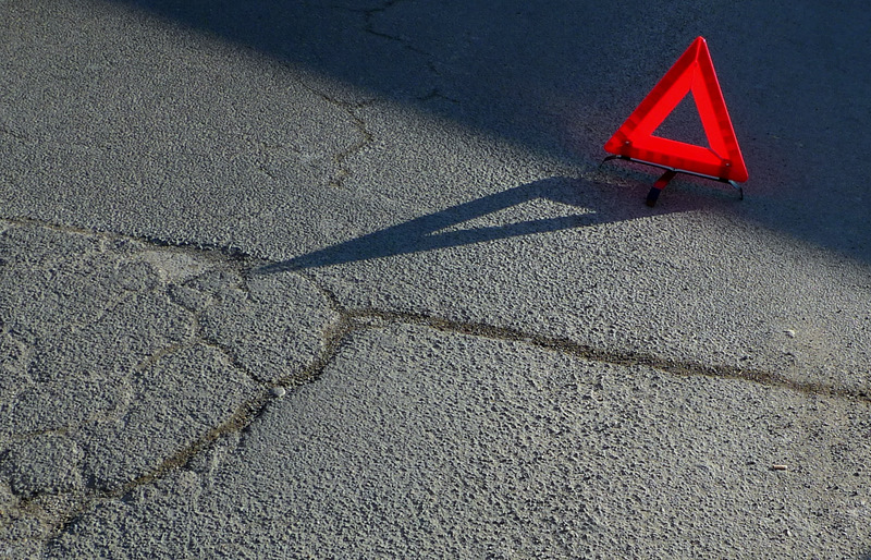 Red triangle