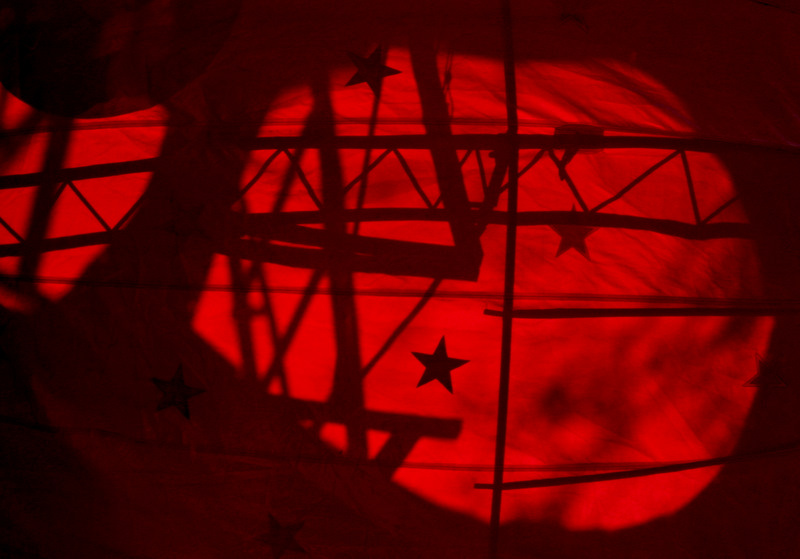 Red abstract