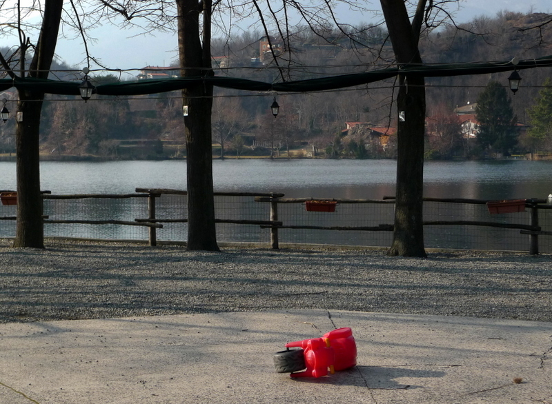 Landscape and touch of red