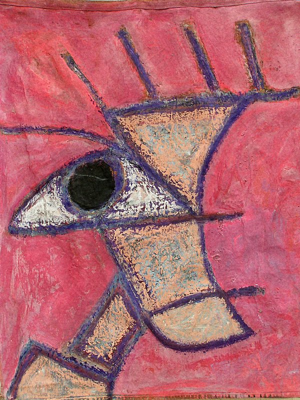  face with an eye