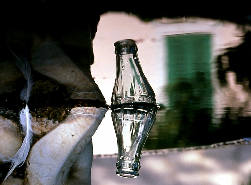 coke in water